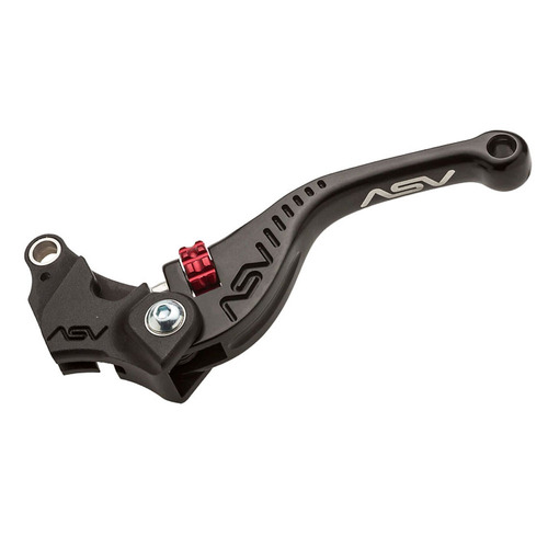 ASV Honda Black F3 Shorty Clutch Lever - CRF 1000 L 2016-2019