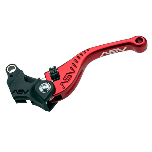 ASV Honda Red F3 Shorty Clutch Lever - CRF 1000 L 2016-2019