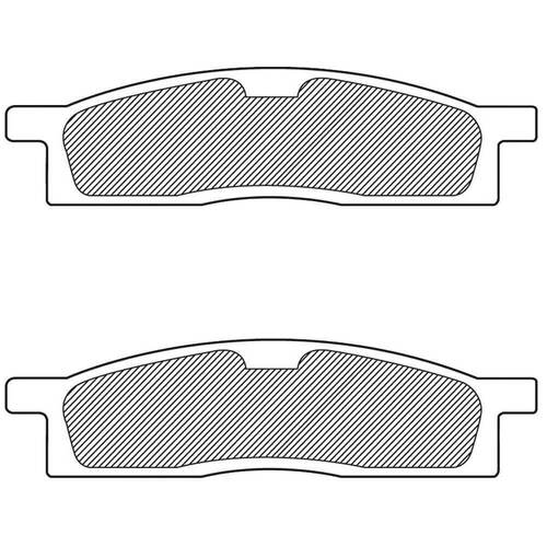 Renthal Yamaha RC-1 Works Front Dirt Brake Pads