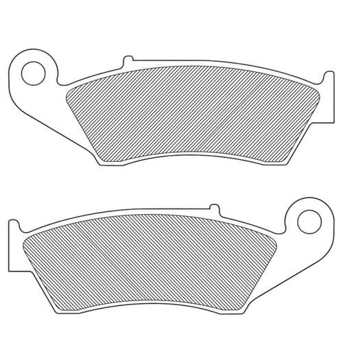 Renthal Kawasaki RC-1 Works Front Dirt Brake Pads KLX 450 F 2017