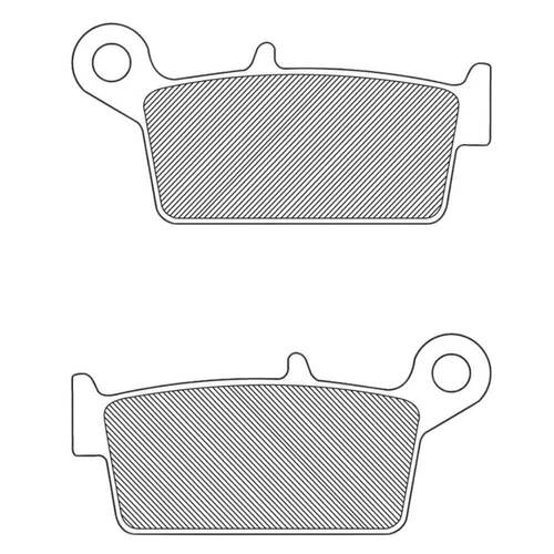 Renthal Honda RC-1 Works Rear Dirt Brake Pads CRM 250 1991-1995