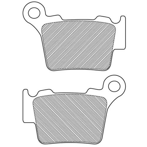 Renthal KTM RC-1 Works Rear Dirt Brake Pads 525 SX 2003-2006