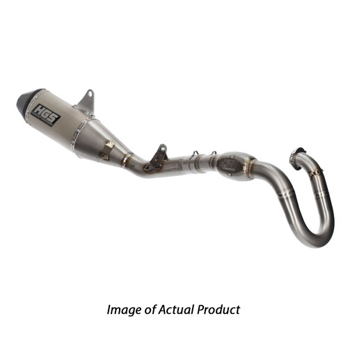 HGS Honda Complete Titanium Carbon Exhaust System - CRF 250 2022-2024