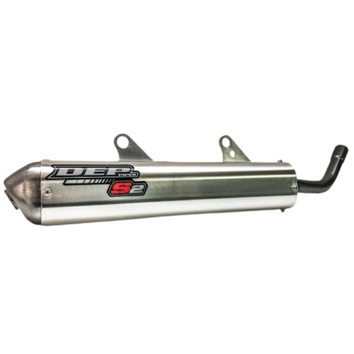 DEP Pipes Beta Silver 2 Stroke Enduro Silencer - RR 250 2013-2019