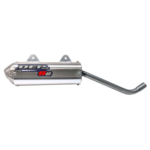 DEP Pipes Fantic Silver 2 Stroke MX Silencer - XE 50