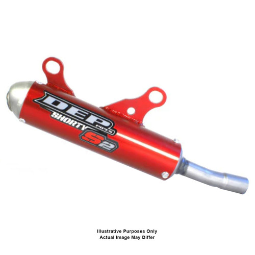 DEP Pipes Husqvarna Red 2 Stroke MX Silencer - TC 125 2023-On (Must Use DEP Chamber)