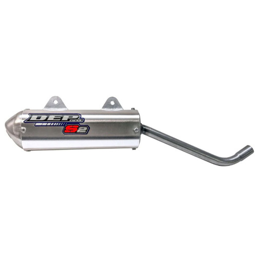 DEP Pipes Rieju Silver 2 Stroke MX Silencer - MRT 50