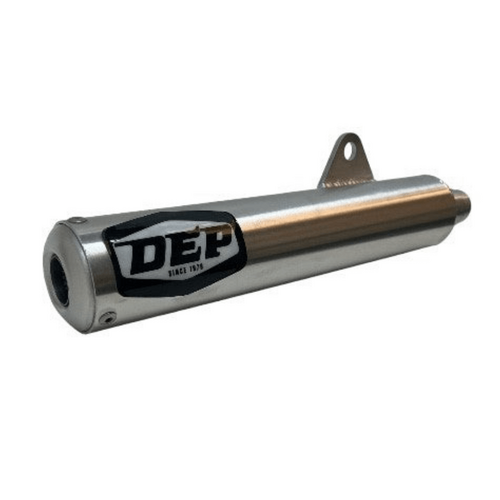 DEP Pipes Suzuki Silver 2 Stroke Trail Silencer - TS 185 ER