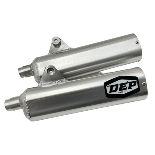 DEP Pipes Suzuki 2 Stroke Sports Road Silencer - RG 250 MK1/2 (Pair)