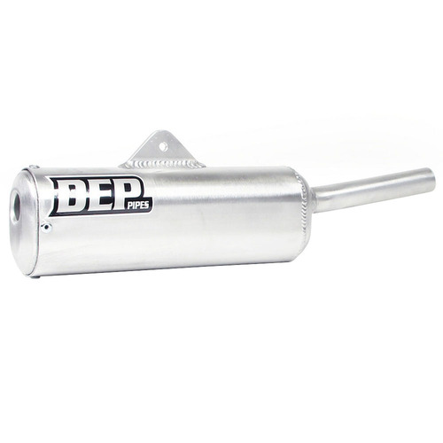 DEP Pipes KTM Silver 2 Stroke MX Silencer - 125 SX 1984-1986