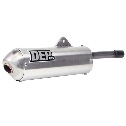 DEP Pipes KTM Silver 2 Stroke MX Silencer - 125 SX 1991-1992