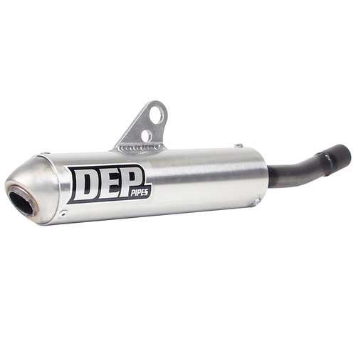 DEP Pipes KTM Silver 2 Stroke MX Silencer - 125 SX 1998-1999