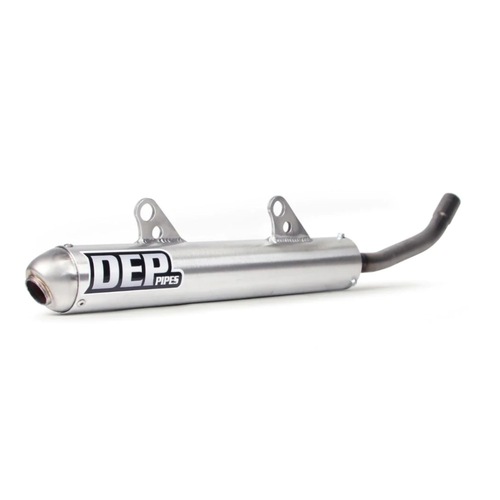 DEP Pipes KTM Silver 2 Stroke Enduro Silencer - 125 EXC 2005-2010