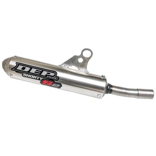 DEP Pipes Gas Gas Silver 2 Stroke MX Silencer - MC 125 2021-2023 (Must Use DEP Chamber)