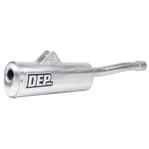 DEP Pipes KTM Silver 2 Stroke MX Silencer - 250 SX 1985-1986