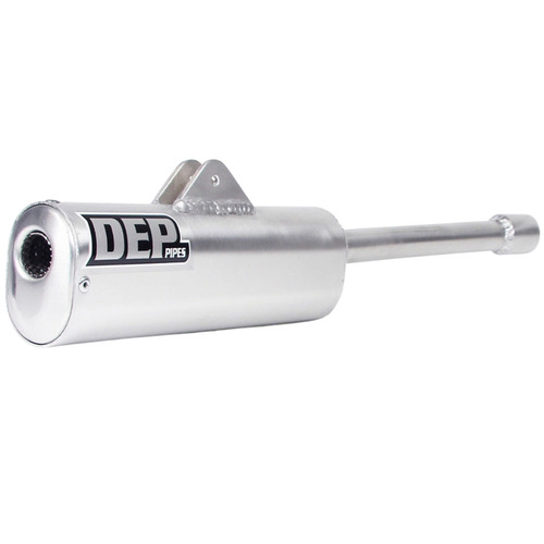 DEP Pipes KTM Silver 2 Stroke MX Silencer - 250 SX 1987-1989