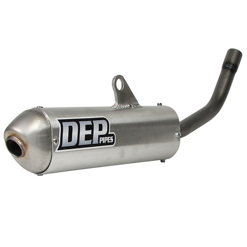 DEP Pipes KTM Silver 2 Stroke MX Silencer - 250 SX 1997