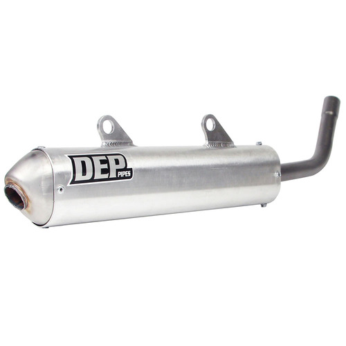 DEP Pipes KTM Silver 2 Stroke Enduro Silencer - 250 EXC 1998-2003