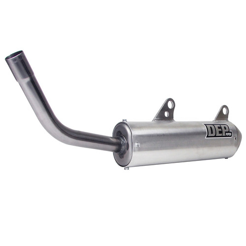 DEP Pipes KTM Silver 2 Stroke MX Silencer - 200 SX 2003-2013