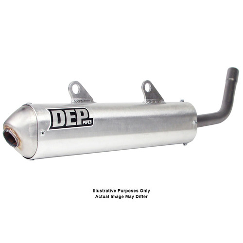 DEP Pipes Husqvarna Silver 2 Stroke MX Silencer - TC 250 2017-2018