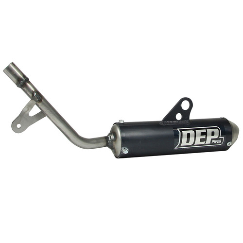 DEP Pipes KTM Silver 2 Stroke MX Silencer - 50 SX 2009-2015 (Must Use DEP Chamber)