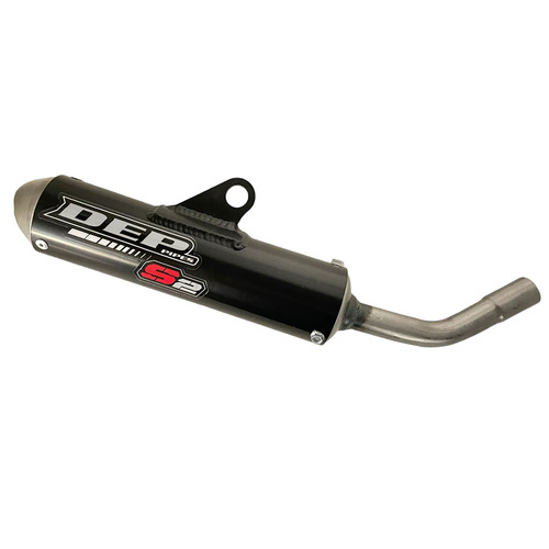 DEP Pipes Husqvarna Black 2 Stroke MX Silencer - TC 65 2016-2023