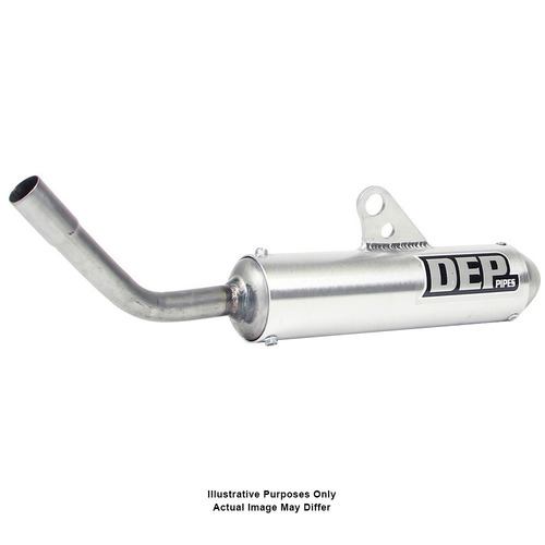 DEP Pipes Husqvarna Silver 2 Stroke MX Silencer - TC 65 2024