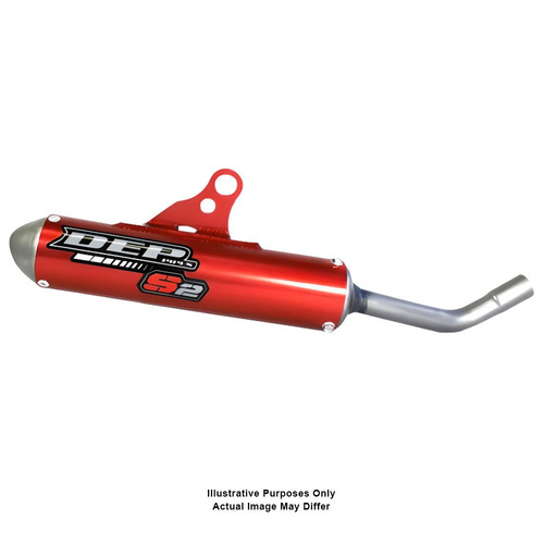 DEP Pipes Husqvarna Red 2 Stroke MX Silencer - TC 65 2024