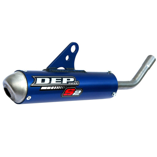 DEP Pipes Husqvarna Blue 2 Stroke MX Silencer - TC 85 2014-2017