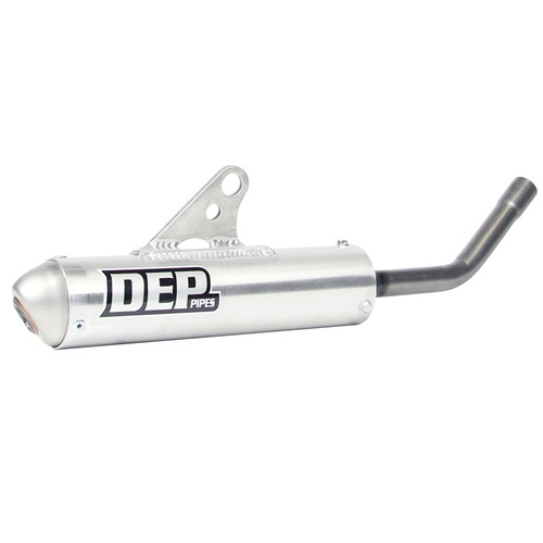 DEP Pipes Gas Gas Silver 2 Stroke MX Silencer - MC 85 2021-On (Must Use DEP Chamber)