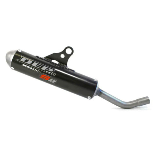 DEP Pipes Husqvarna Black 2 Stroke MX Silencer - TC 85 2018-On (Must Use DEP Chamber)