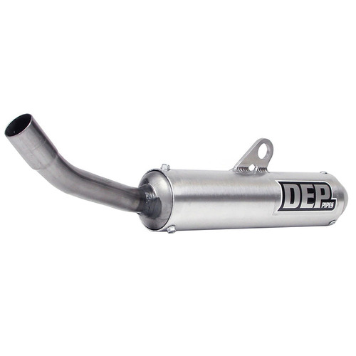 DEP Pipes Husqvarna Silver 2 Stroke MX Silencer - CR 125 2000-2008