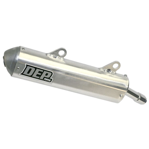 DEP Pipes Husqvarna Silver 2 Stroke Sports Road Silencer - SMS 125 2007-On