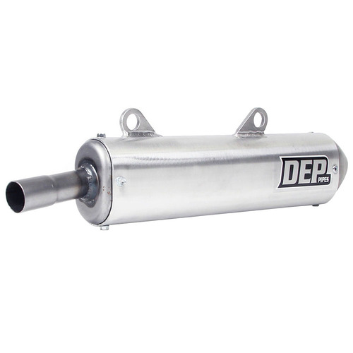 DEP Pipes Husqvarna Silver 2 Stroke MX Silencer - CR 250 2000-2012