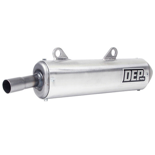 DEP Pipes Husqvarna Silver 2 Stroke MX Silencer - CR 300 2000-2012