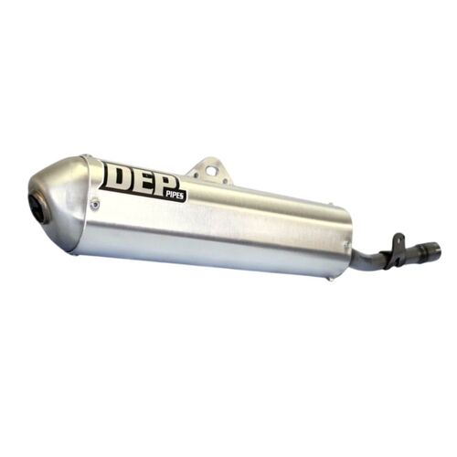 DEP Pipes Yamaha Silver 2 Stroke Trail Silencer - TDR 125