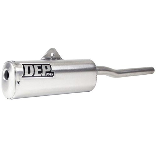 DEP Pipes Yamaha Silver 2 Stroke Trail Silencer - TY 175