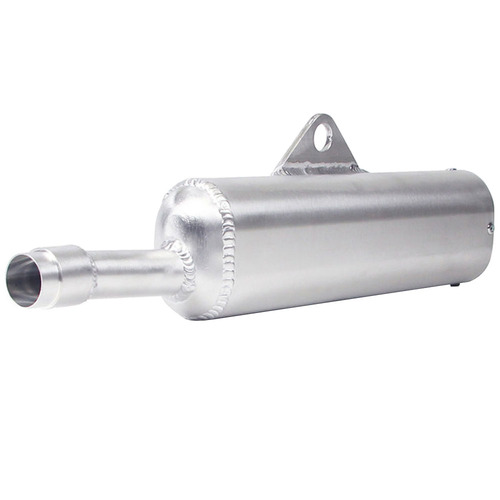 DEP Pipes Yamaha Silver 2 Stroke Trail Silencer - TY 250 MONO S