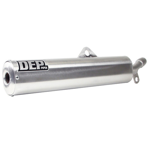 DEP Pipes Yamaha Silver 2 Stroke Enduro Silencer - WR 200 1991-2005