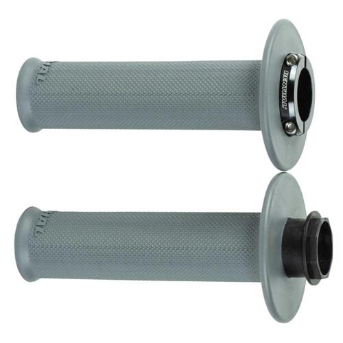 Renthal Lock On Medium Grey Medium Full Diamond MX Grips