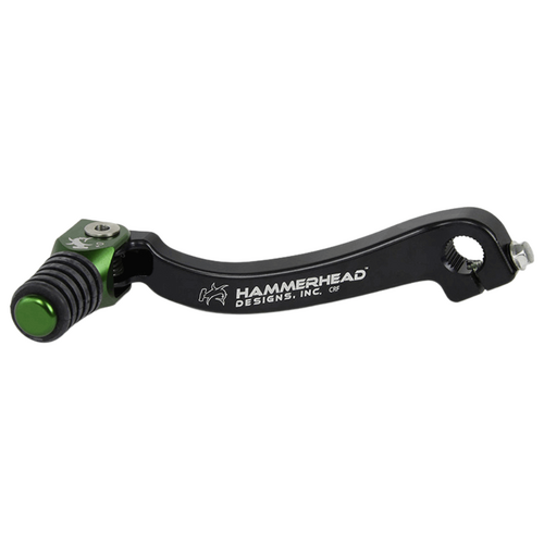 Hammerhead Honda Green Gear Lever With Customisable Rubber Tip CRF 150 R 2007-2022 -5mm (boot size 7)