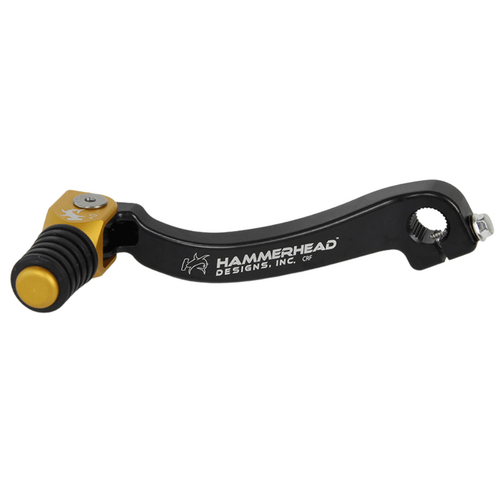 Hammerhead Honda Gold Gear Lever With Customisable Rubber Tip CRF 150 R 2007-2022 +20mm (boot size 14+)