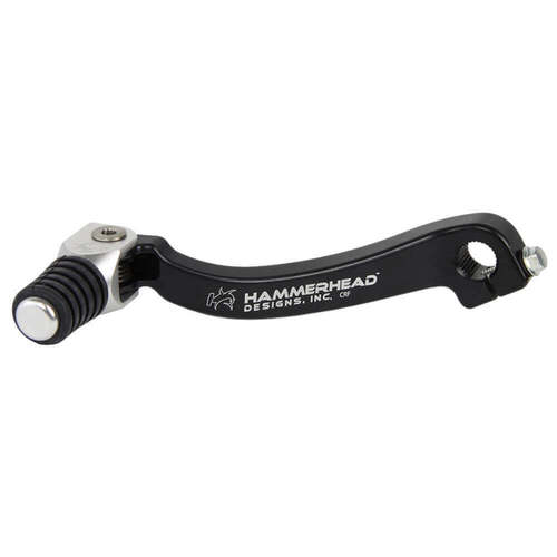 Hammerhead Honda Silver Gear Lever With Customisable Rubber Tip CR 125 1987-2007 +5mm (boot size 10)