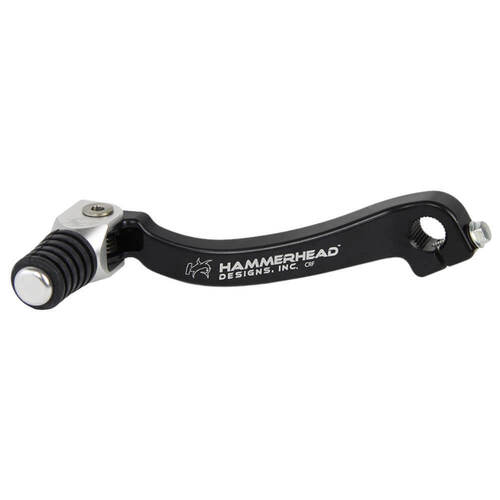 Hammerhead Honda Silver Gear Lever With Customisable Rubber Tip CRF 450 RWE 2021-2022 +0mm (boot size 8-9)