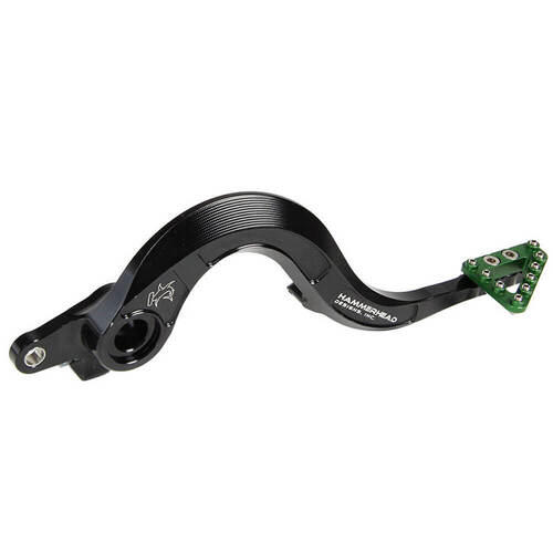 Hammerhead KTM CNC Alloy Green Brake Pedals Large Tip 450 SX-F Factory Edition 2012