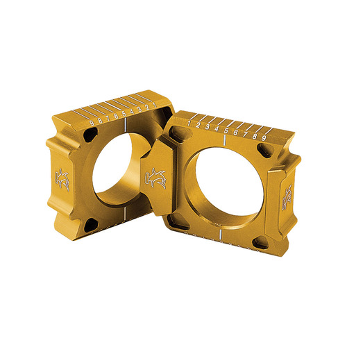 Hammerhead Honda Gold Axle Blocks CRF 450 RWE 2019-2022