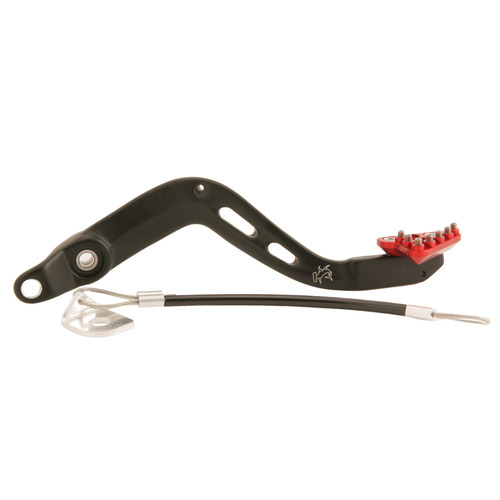 Hammerhead Beta Forged Alloy Red Brake Pedals 250 RR 2T Enduro 2013-2014