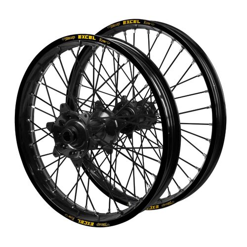 Kawasaki Adventure Haan Black Hubs / Excel Black Rims / Black Spokes Wheel Set Z 900 RS 2018-2023 (17*3.50 / 17*4.25)