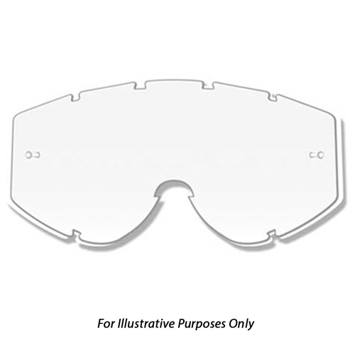 Progrip Clear Curved Lens - Suits 3309 Rapid Goggles