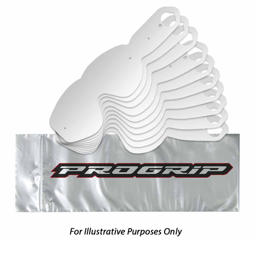 Progrip Tear Off (10 Pcs Pack) - Suits 3309 Rapid Goggles